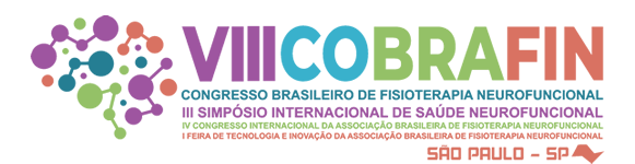 VIII Congresso Brasileiro de Fisioterapia Neurofuncional, IV Congresso Internacional da Associa&ccedil;&atilde;o Brasileira de Fisioterapia Neurofuncional, III Simp&oacute;sio Internacional de Sa&uacute;de Neurofuncional, I Feira de Tecnologia e inova&ccedil;&atilde;o da Associa&ccedil;&atilde;o Brasileira de Fisioterapia Neurofuncional